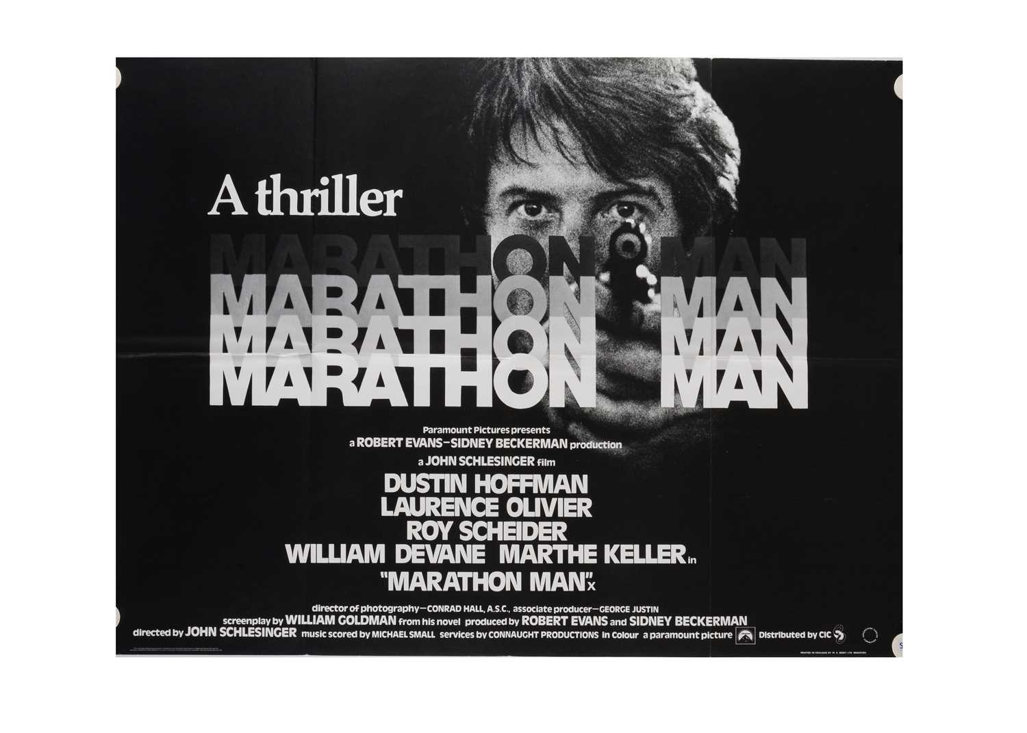 Lot 421 - Marathon Man (1976) UK Quad poster