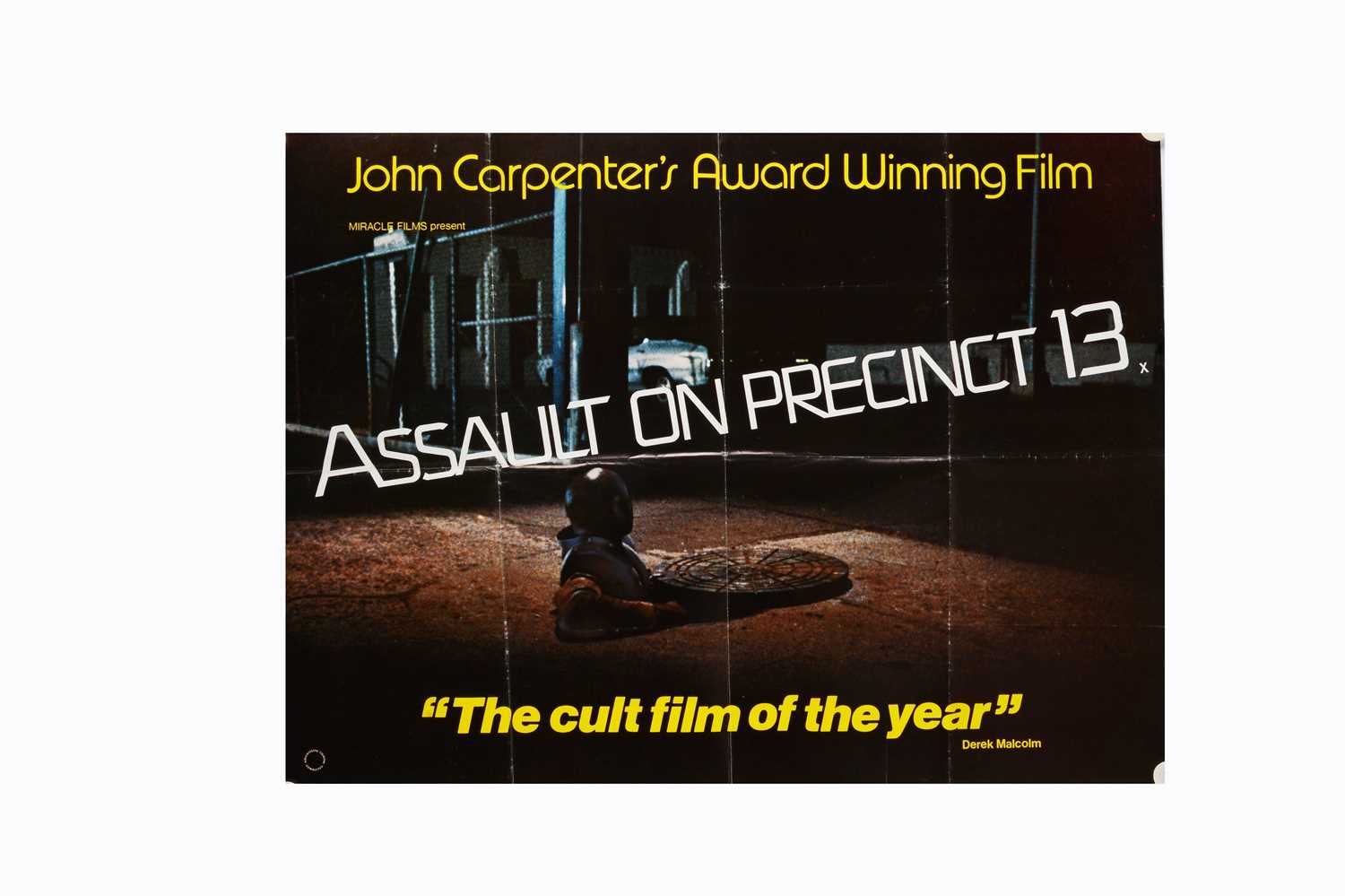 Lot 435 - Assault on Precinct 13 (1976) UK Quad poster