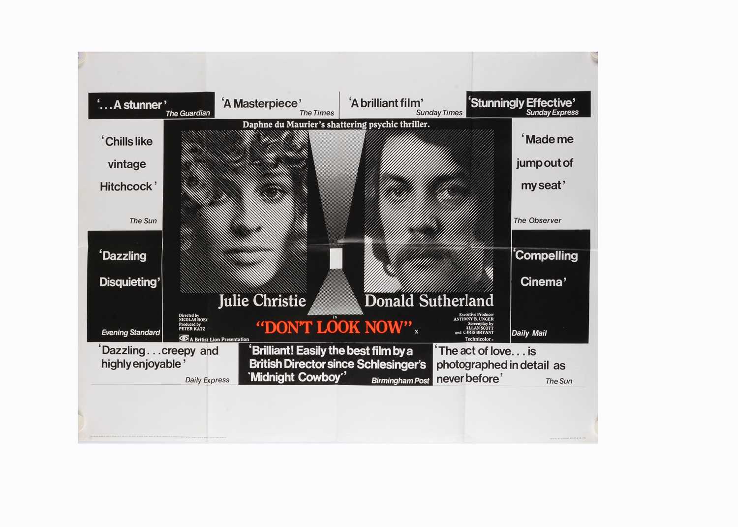 Lot 448 - Don’t Look Now (1973) Quad Poster