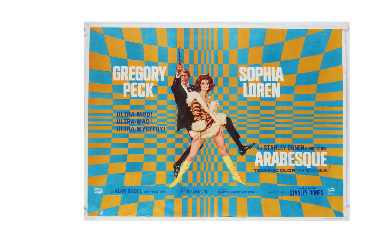 Lot 486 - Arabesque (1966) Quad Poster