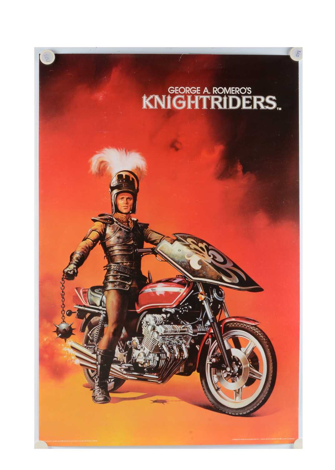 Lot 526 - Knightriders Film Poster