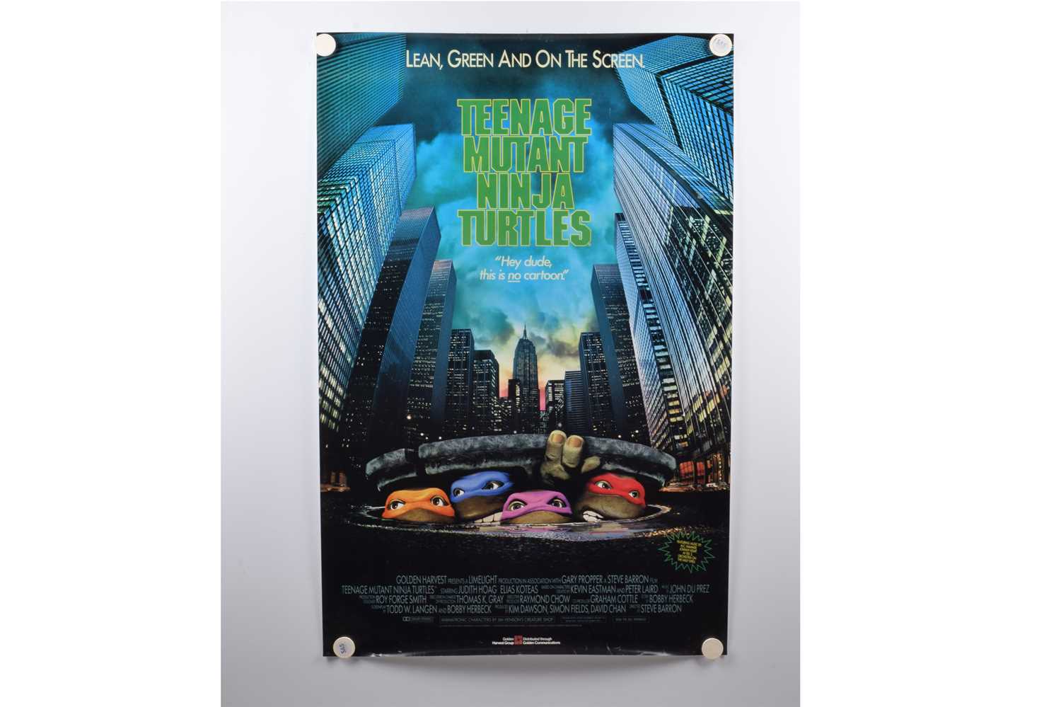 Lot 529 - Teenage Mutant Ninja Turtles / Goofy Movie One Sheet posters