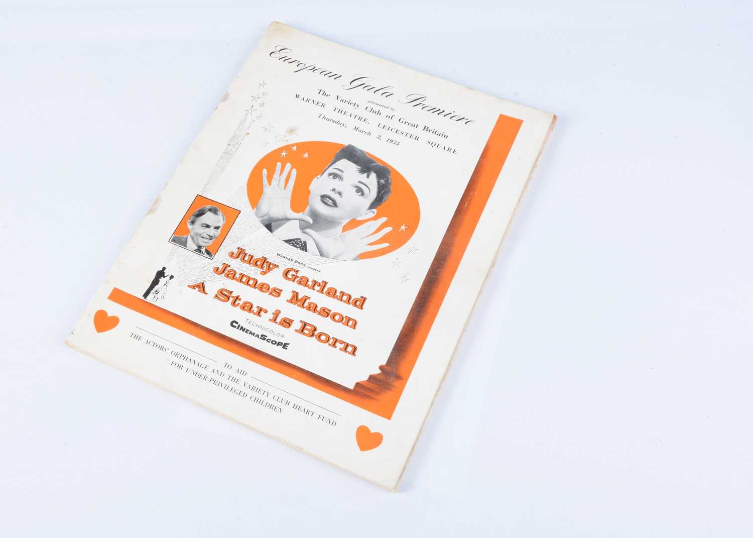 Lot 560 - Judy Garland / A Star Is Born Premiere Programme