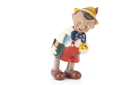 Lot 203 - Les Jouets Creation (Paris) Walt Disney’s Pinocchio composition clockwork toy 1950s