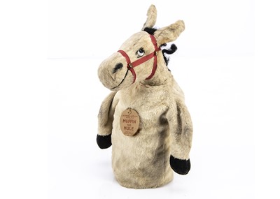 Lot 215 - A rare J K Farnell Muffin the Mule hand puppet 1950s