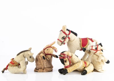 Lot 218 - Three Chiltern Toys Muffin the Mule soft toys