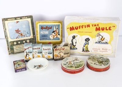 Lot 222 - Muffin the Mule toys and memorabilia