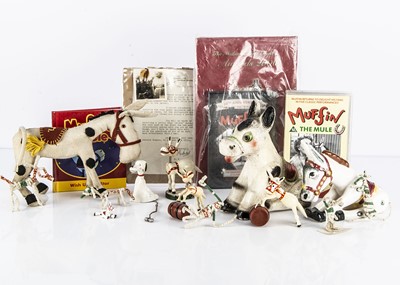 Lot 224 - Muffin the Mule ornaments and memorabilia