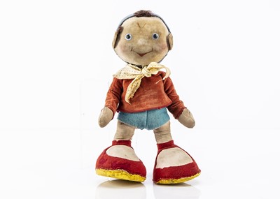 Lot 228 - A Merrythought Enid Blyton’s Noddy doll circa 1960