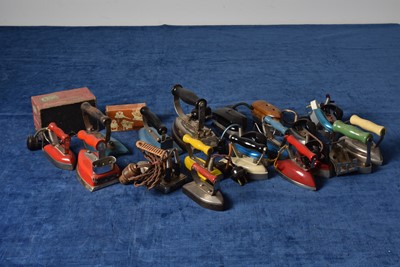 Lot 7 - A good collection of Electric Travel Irons