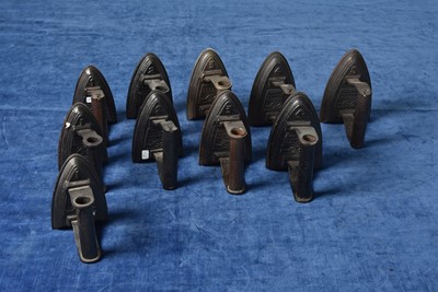 Lot 15 - An assortment of Salter Polishing Irons