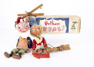 Lot 231 - Enid Bylton’s Pelham Puppet Noddy and Big Ears