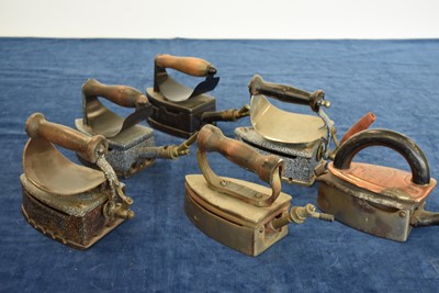 Lot 36 - Vintage Irons