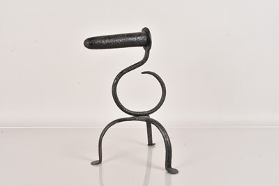 Lot 67 - A British Wrought Iron Goffering Iron