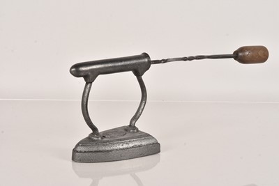 Lot 68 - An Unusual Dual Purpose  Bullock Flat Iron and Goffering Iron