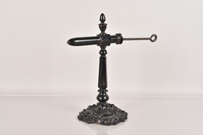 Lot 72 - A heavy wrought iron Goffering Iron