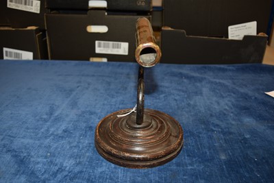 Lot 73 - A brass barrel Goffering Iron