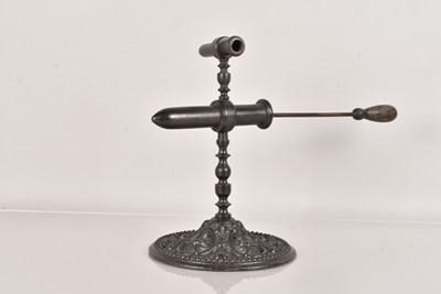 Lot 76 - A Vintage Double Barrelled Goffering Iron