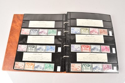 Lot 99 - A well presented and filled album of British and World Universal Postal Union and Postage & Revenue Stamps/Sets