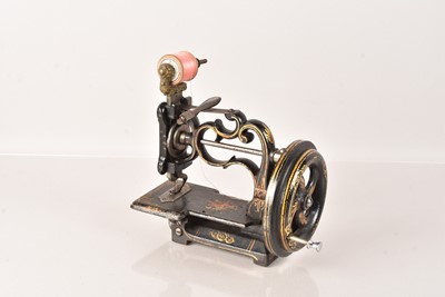 Lot 142 - A Charles Raymond Portable Sewing Machine