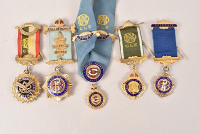 Lot 144 - An assortment of Masonic Jewels