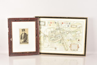 Lot 155 - Skelton's Reduced Engraving of the Original Plan of Oxford