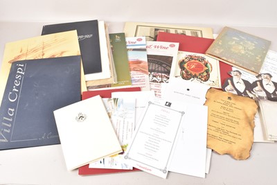 Lot 157 - An extensive collection of British and World Menus