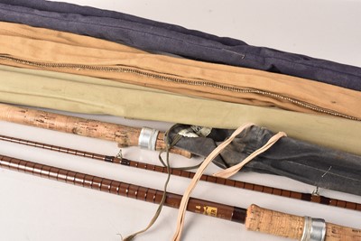 Lot 179 - Five Bruce & Walker Fishing Rods