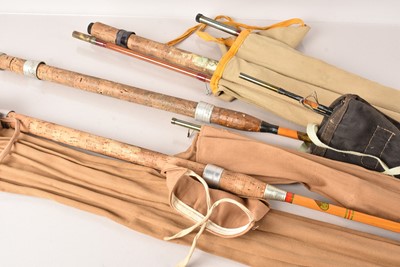 Lot 180 - Three Allcocks Fishing Rods