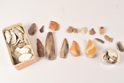 Lot 212 - A collection of Ancient Flint tools