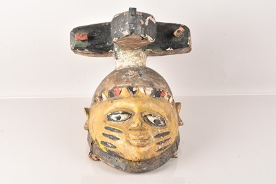 Lot 261 - An African Mask/Headdress