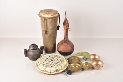 Lot 266 - A selection of African items