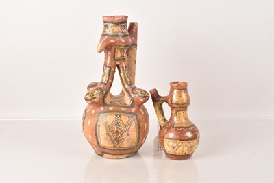 Lot 278 - Two 19th Century Algerian/North African Berber Pottery Vessels