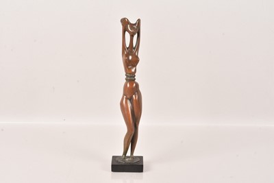 Lot 297 - A Female Bronze by Soukop