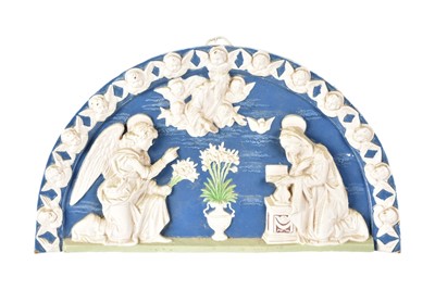 Lot 324 - A Cantagalli Firenze Pottery Plaque