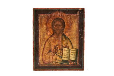 Lot 381 - An Icon of Christ Pantocrator