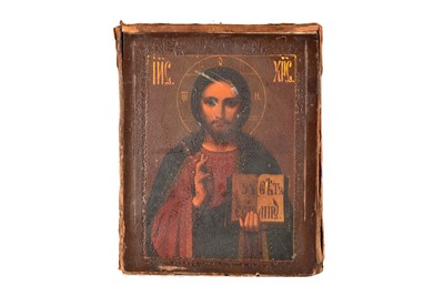 Lot 384 - An Icon of Christ Pantocrator