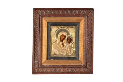 Lot 390 - An Icon of Our Lady of Kazan