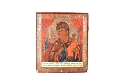 Lot 393 - An Icon of The Smolenskaya Mother of God