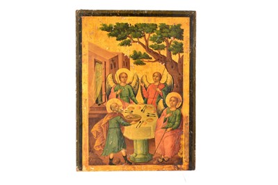 Lot 395 - A 19th Century Russian Icon