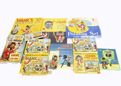 Lot 268 - Francis Coudrill Hank the Cowboy toys and books