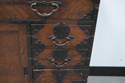 Lot 435 - A Chinese softwood Cabinet