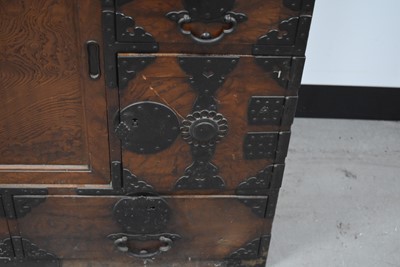 Lot 435 - A Chinese softwood Cabinet