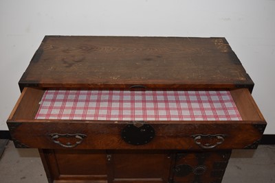 Lot 435 - A Chinese softwood Cabinet