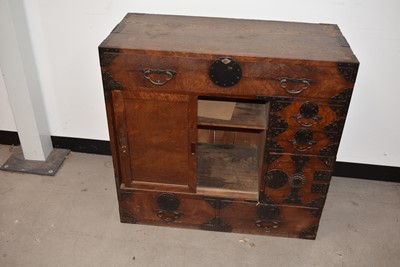 Lot 435 - A Chinese softwood Cabinet