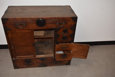 Lot 435 - A Chinese softwood Cabinet