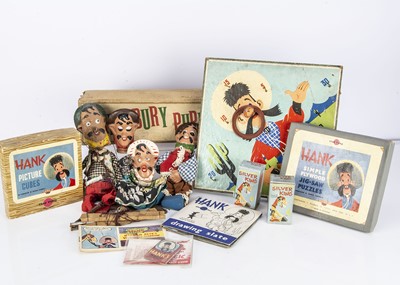 Lot 272 - Hank the Cowboy toys and memorabilia