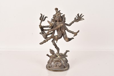 Lot 462 - A late 18th Century/early 19th Century Indian Bronze of the Goddess Kali