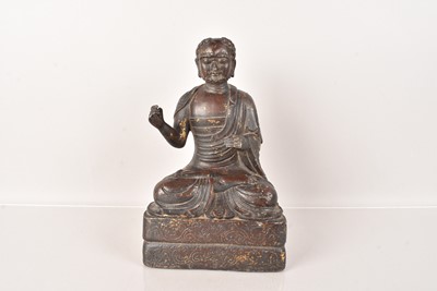 Lot 476 - A Sino-Tibetan Buddhist Statue