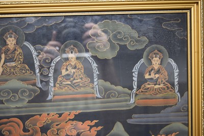 Lot 486 - A Tibetan Thangka of Vajrapani
